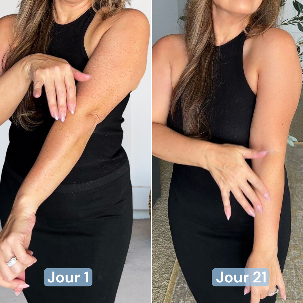 Serviette de douche exfoliante antibactérienne - Noirvie